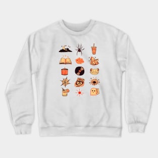 Spooky baddie things Crewneck Sweatshirt